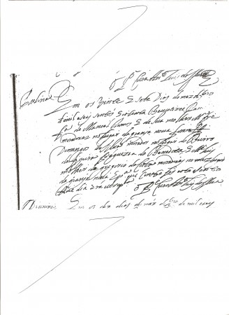 Assento de baptismo de Paulina Maria (27.02.1680)